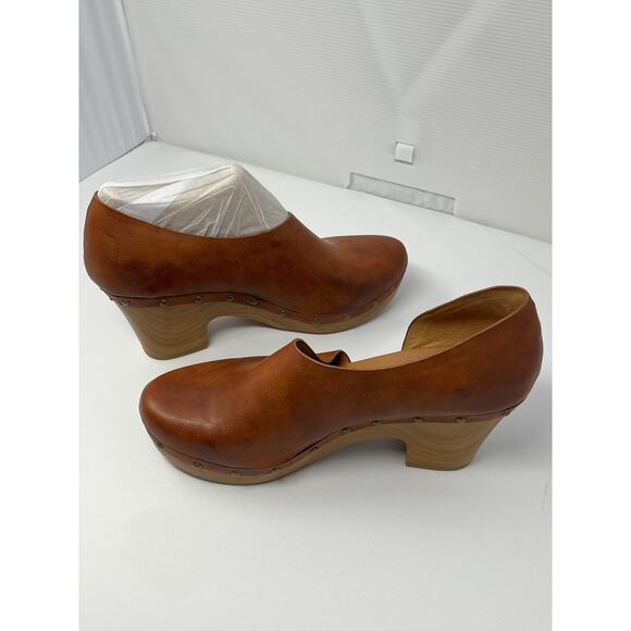 Kork-Ease Brown Leather Heels 11 - Picture 6 of 8